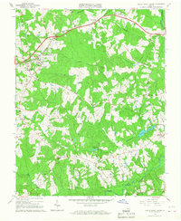 1966 Map of Amelia Court House, VA — High-Res | Pastmaps